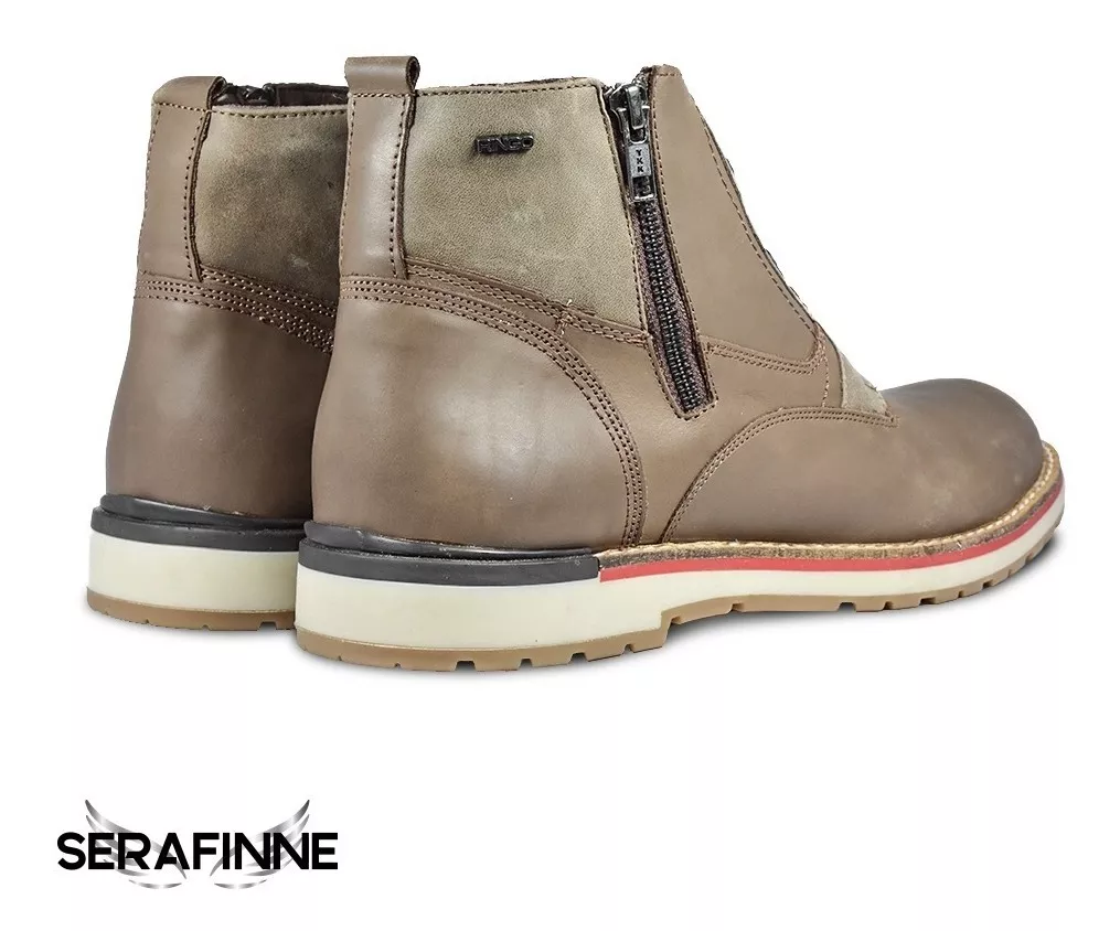Bota Borcego Hombre Cuero Urbano Ringo  Hammer 06 