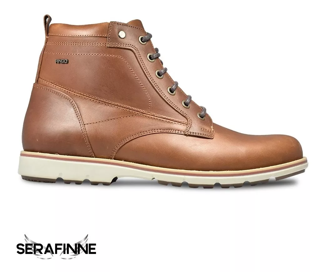 Bota Borcego Hombre Ringo Cuero Urbano James 03  
