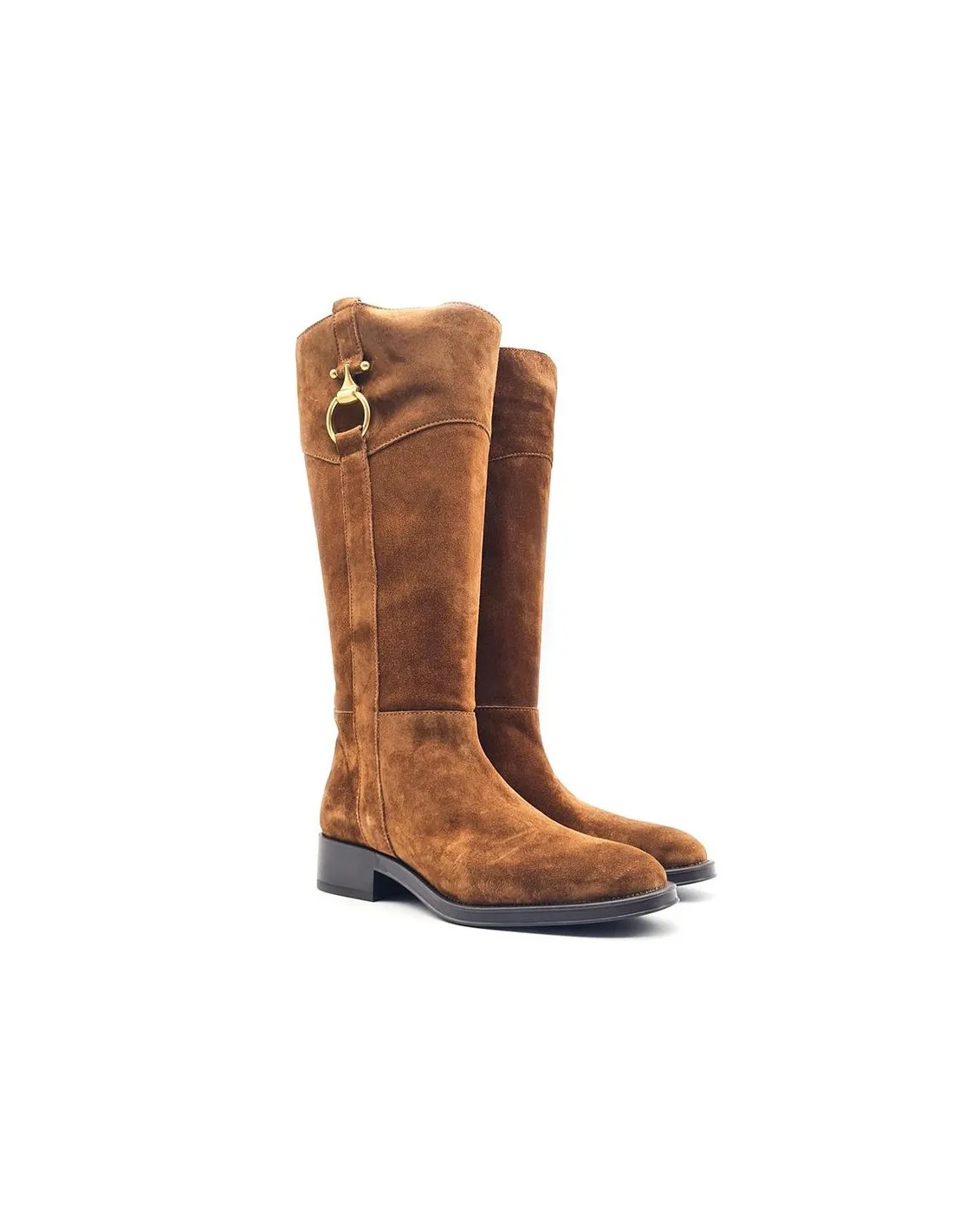 BOTA CAÑA ALTA MUJER ALPE 2274 CUERO