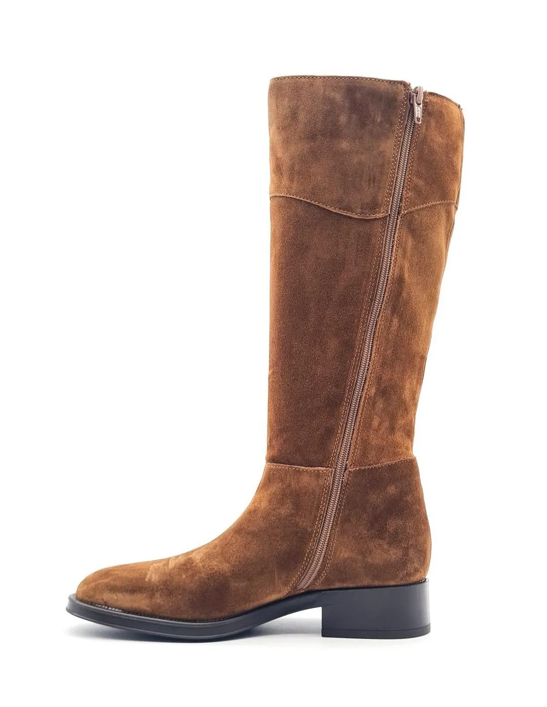 BOTA CAÑA ALTA MUJER ALPE 2274 CUERO