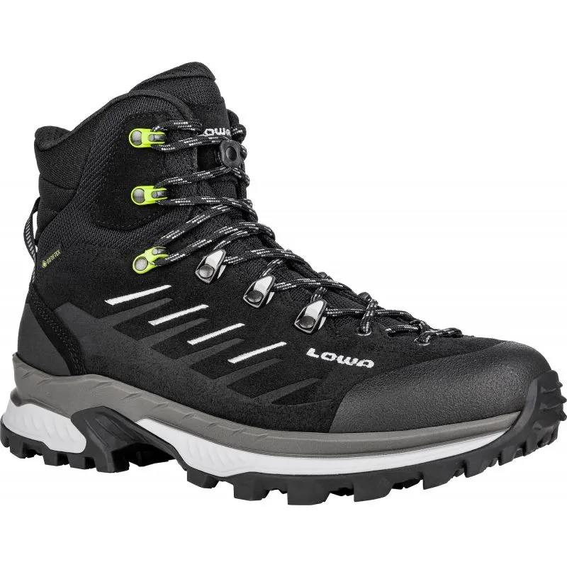 Bota de montaña para hombre Lowa Randir GTX MID (negro/gris)