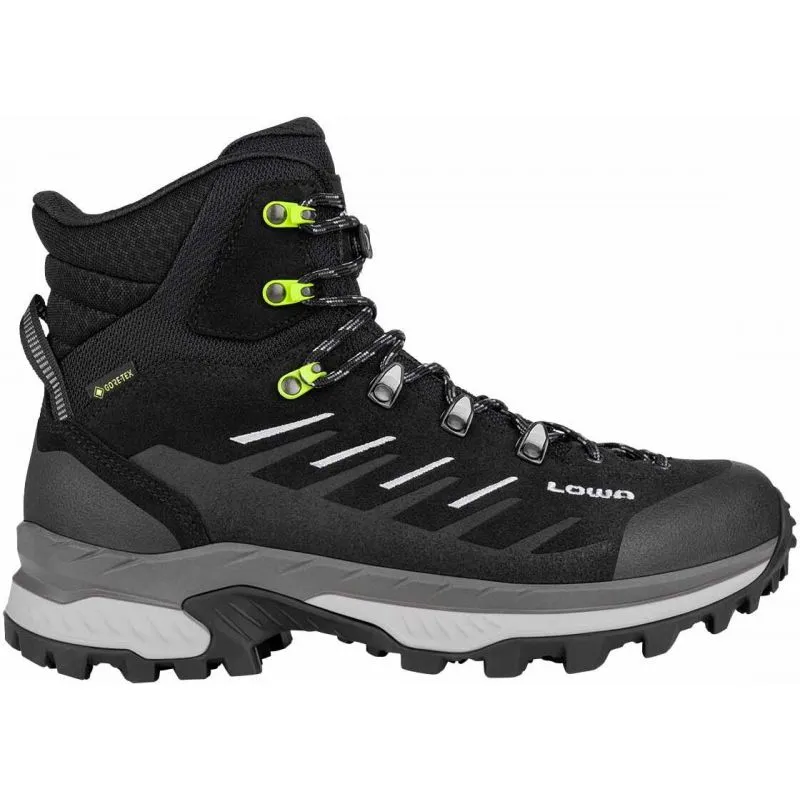 Bota de montaña para hombre Lowa Randir GTX MID (negro/gris)