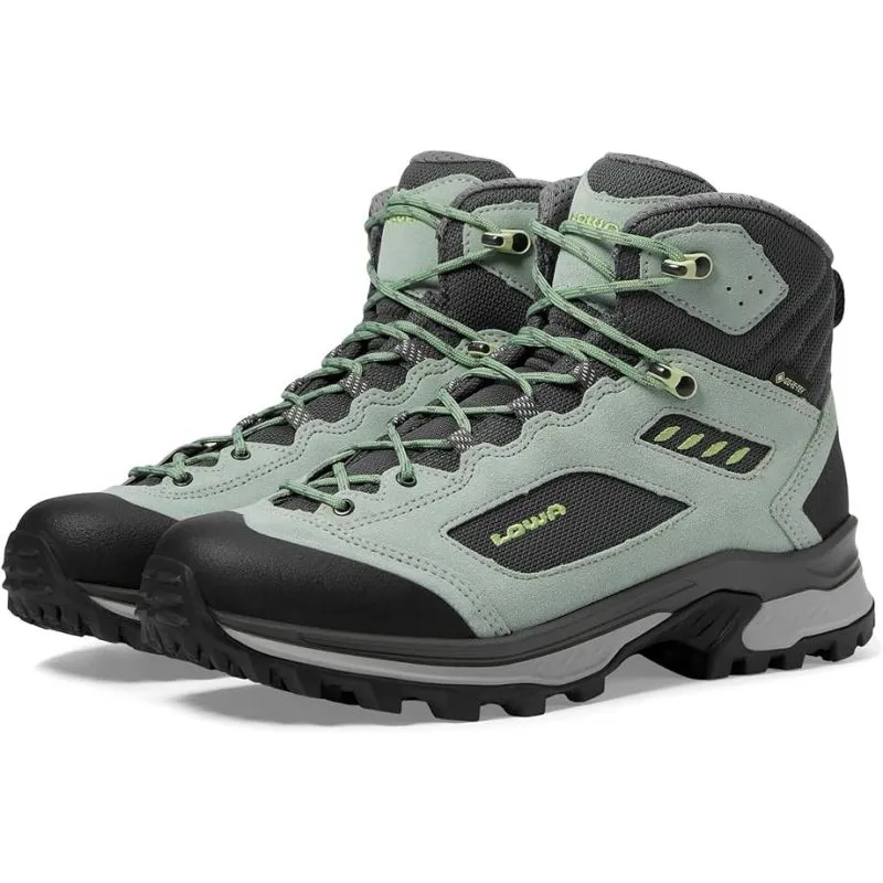 Bota de montaña para mujer Lowa Corvara GTX MID Ws (patinagreen/grey)