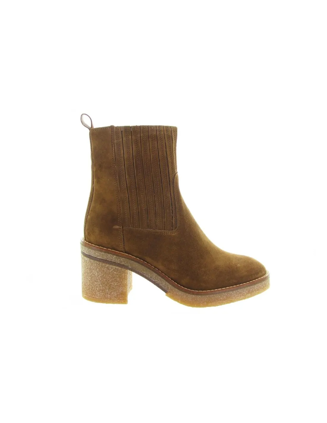 BOTA DE TACON MUJER ALPE 2678 CUERO