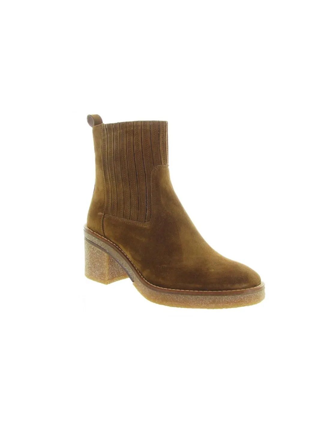 BOTA DE TACON MUJER ALPE 2678 CUERO