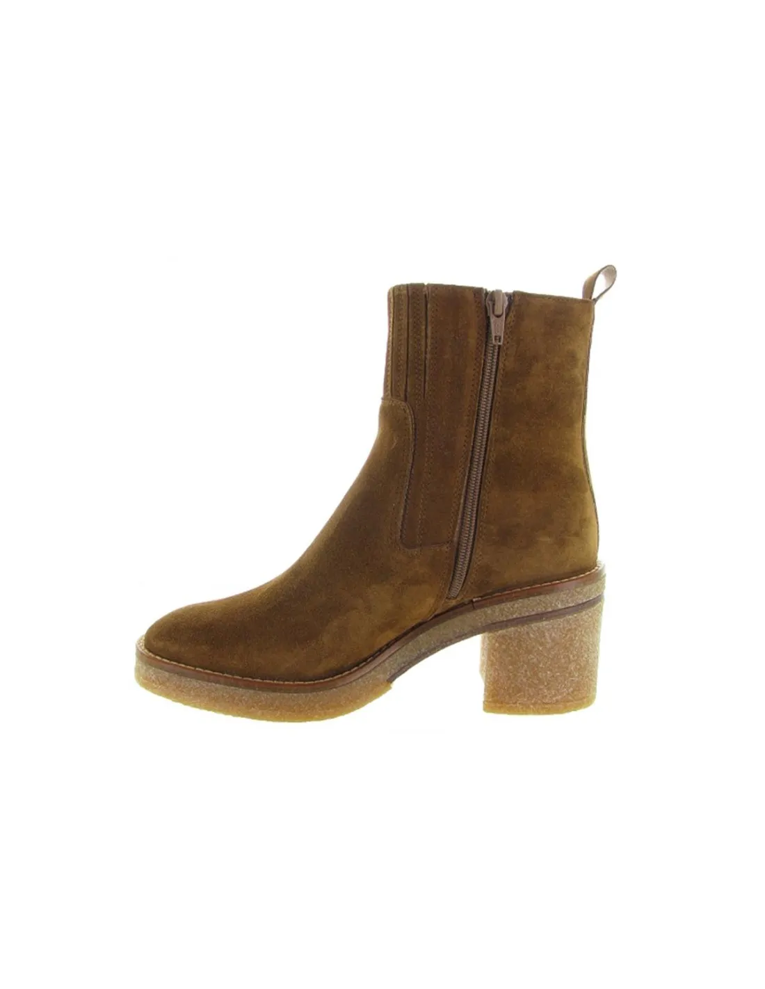 BOTA DE TACON MUJER ALPE 2678 CUERO