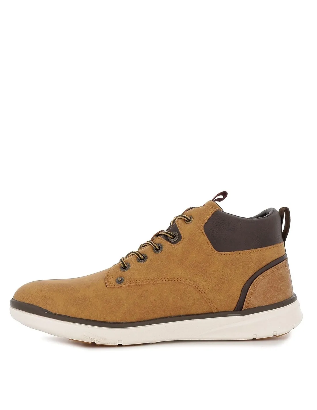 Bota hombre cordones cuero claro U.S. POLO ASSN.