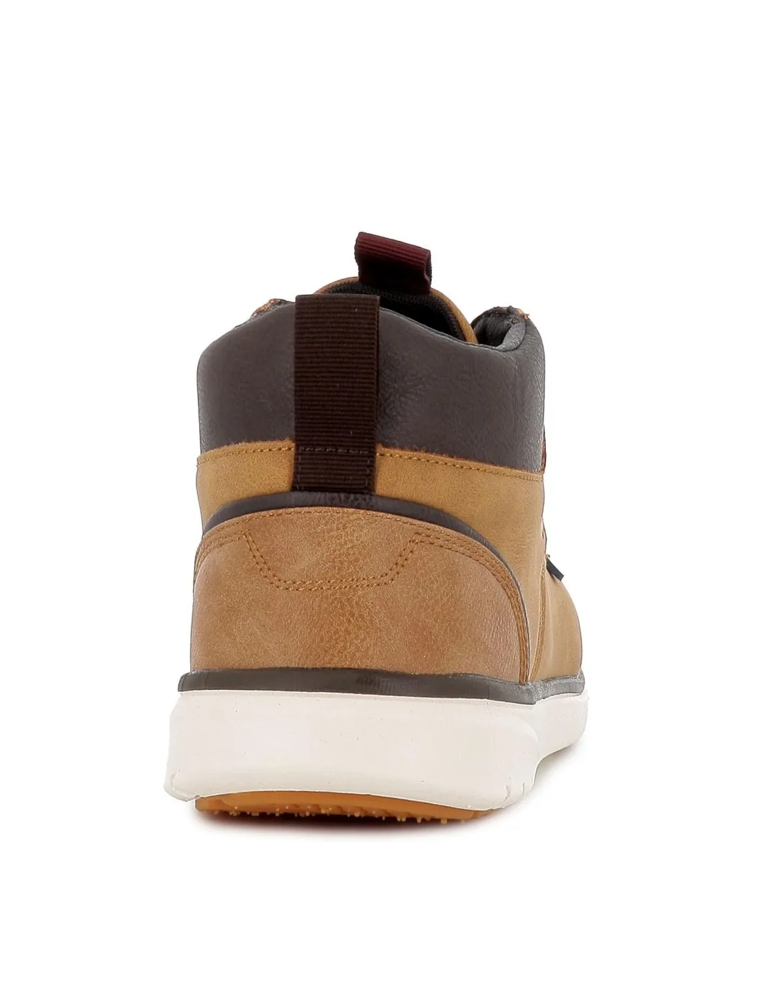 Bota hombre cordones cuero claro U.S. POLO ASSN.