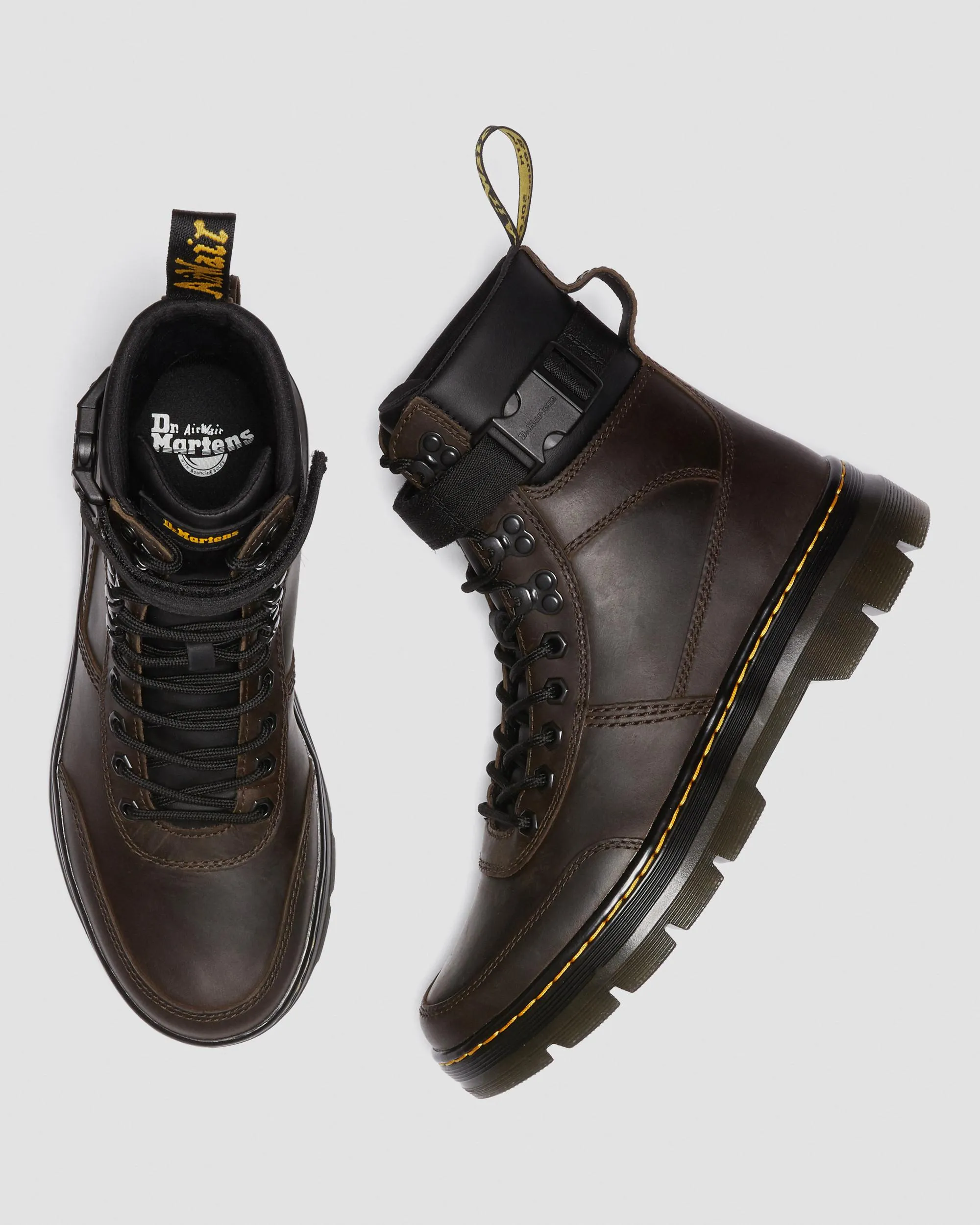 Botas casual Combs Tech de piel Crazy Horse