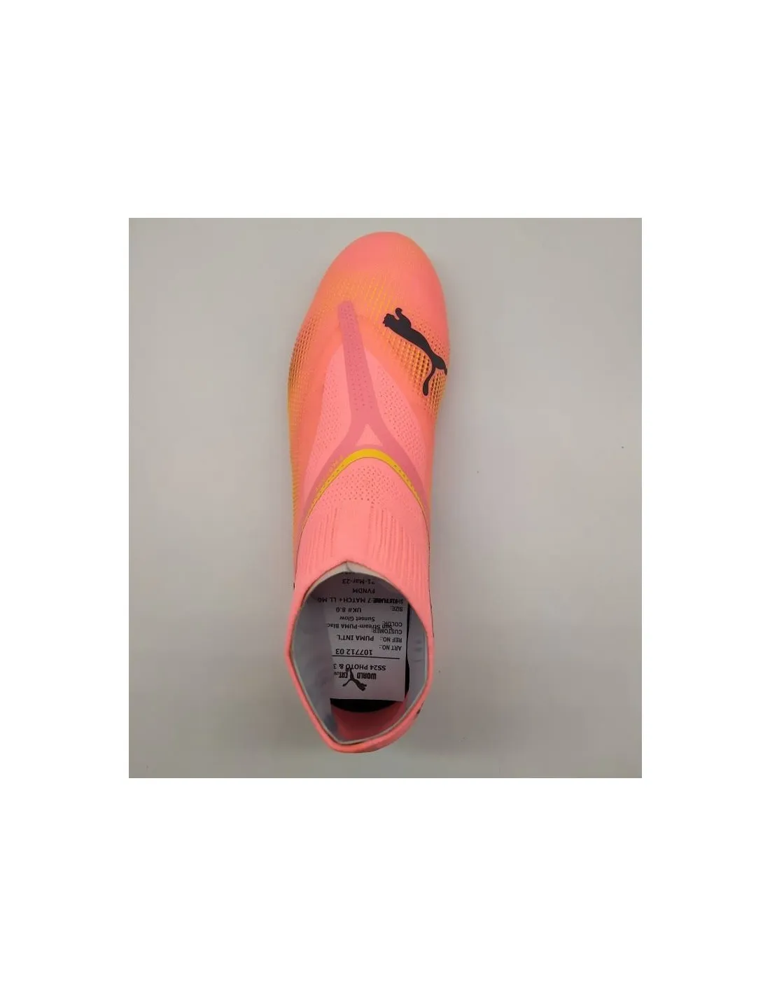Botas de fútbol Puma FUTURE 7 MATCH+ LL MG Blanco Rosa