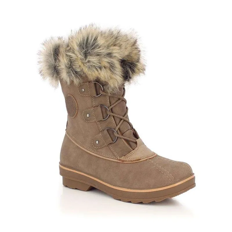 Botas de invierno para mujer Kimberfeel Camille (Taupe)