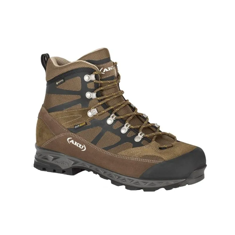 BOTAS DE MONTAñA AKU TREKKER PRO GORETEX (VERDE MARRóN) MUJER