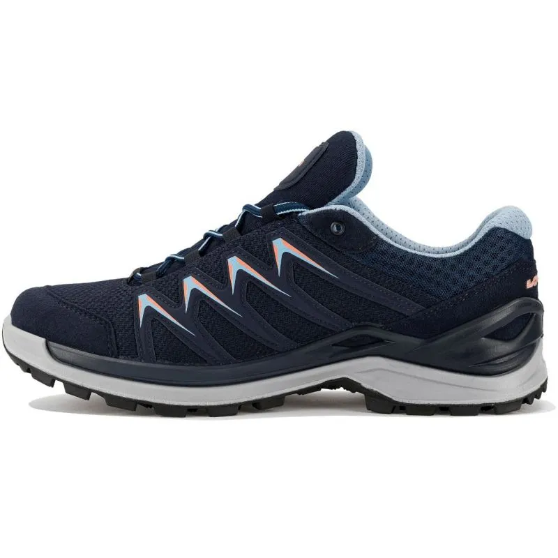BOTAS DE MONTAñA LOWA INNOX PRO GORETEX LOW (NAVY/SALMON) MUJER