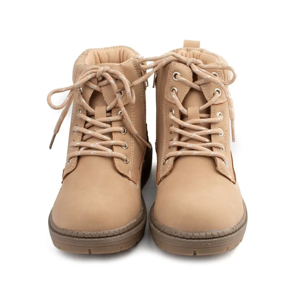 Botas Niña Taupe Modelo Mili