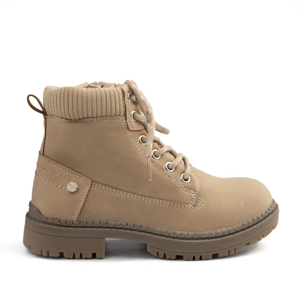 Botas Niña Taupe Modelo Mili