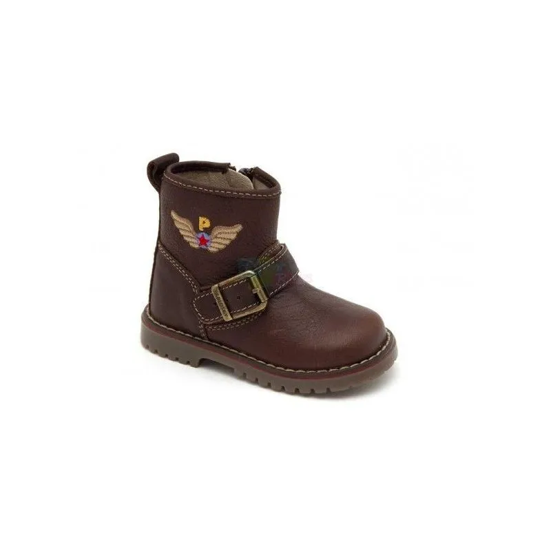 Botas Pablosky media caña chocolate