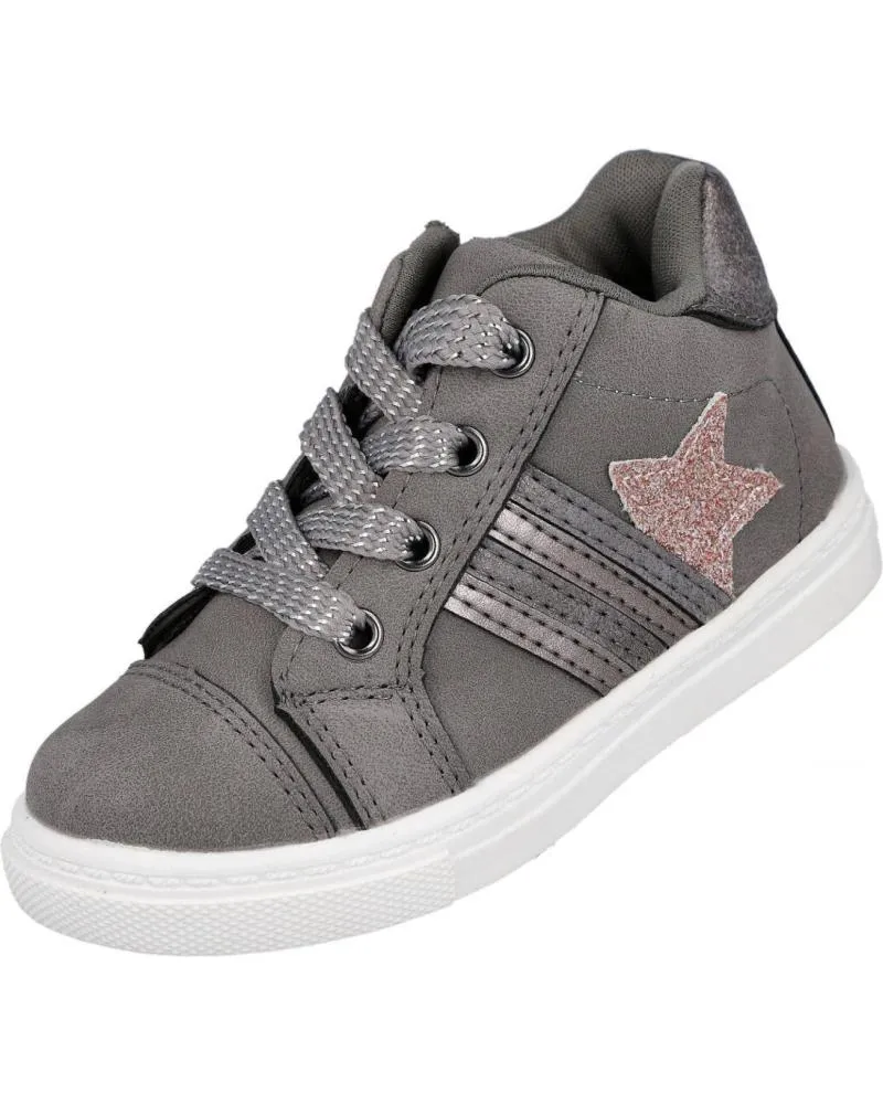 Botines BUBBLE BOBBLE  de Niña BUBBLE KIDS C1180 BOTAS CASUAL DE NINA  PLOMO
