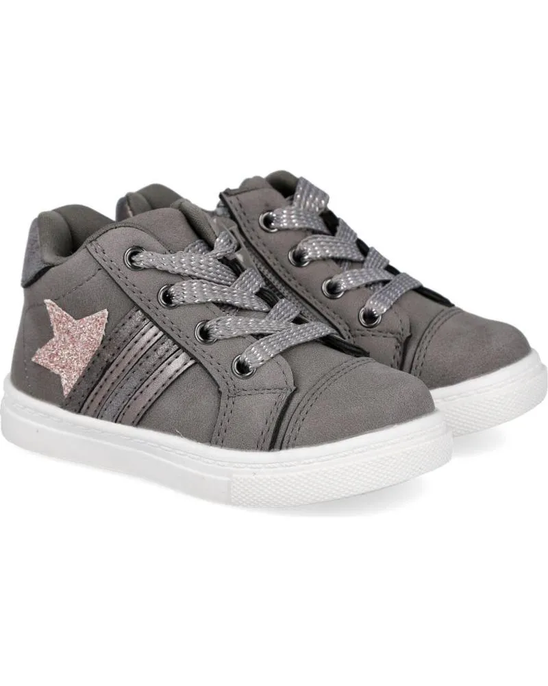 Botines BUBBLE BOBBLE  de Niña BUBBLE KIDS C1180 BOTAS CASUAL DE NINA  PLOMO