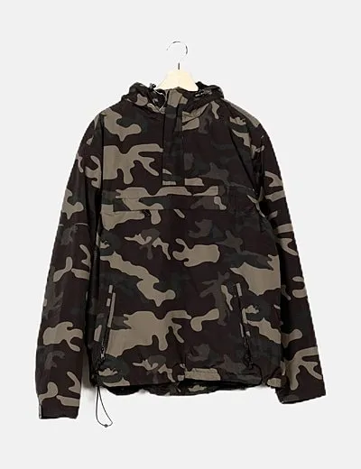 Brandit Anorak canguro print camuflaje