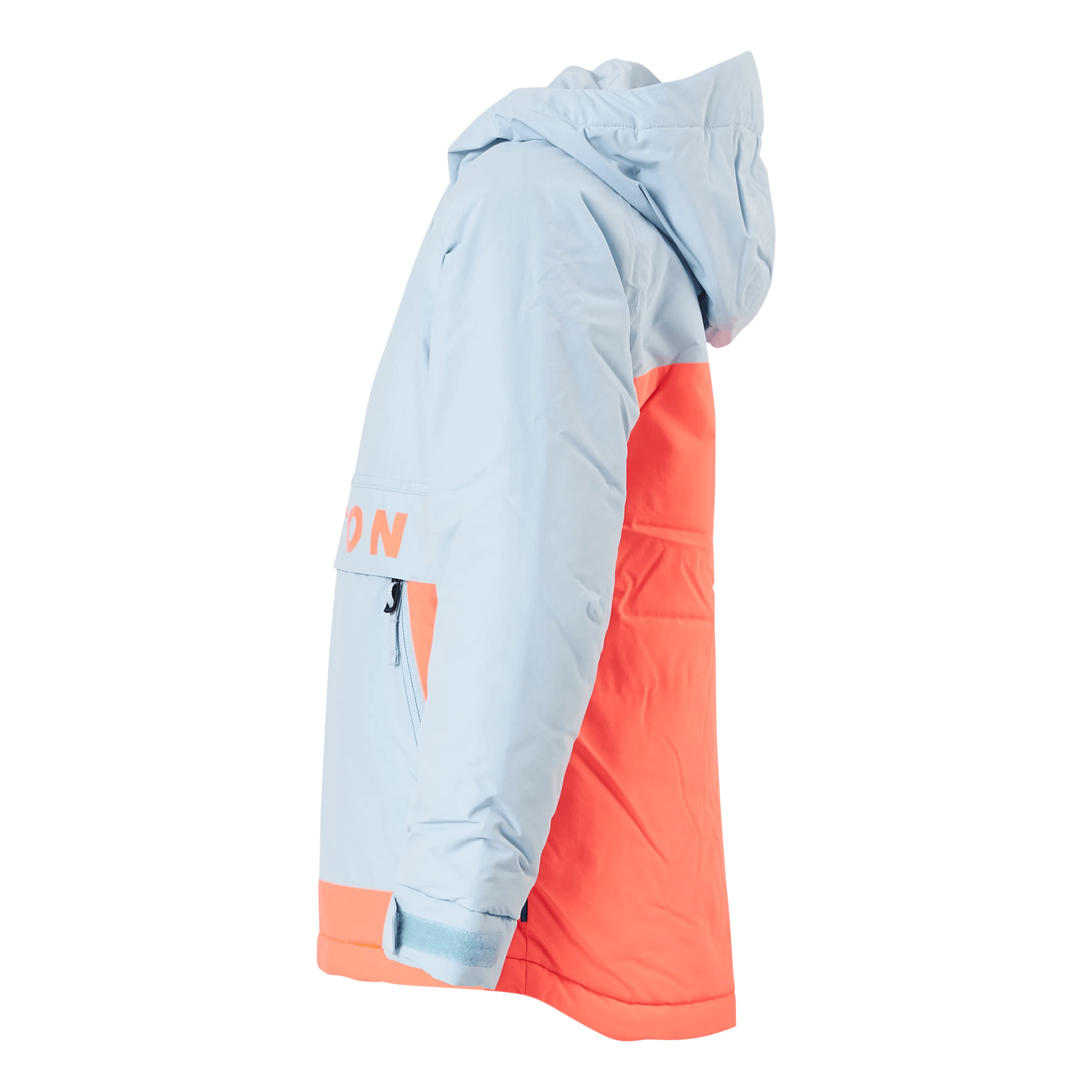 Burton Kids' Frostner 2l Anorak Jacke Ballad Blue/tetra Orange