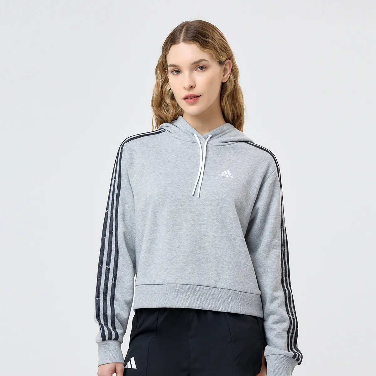 Buzo adidas Essentials 3 Stripes Mujer