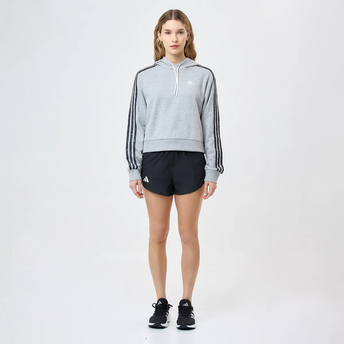 Buzo adidas Essentials 3 Stripes Mujer