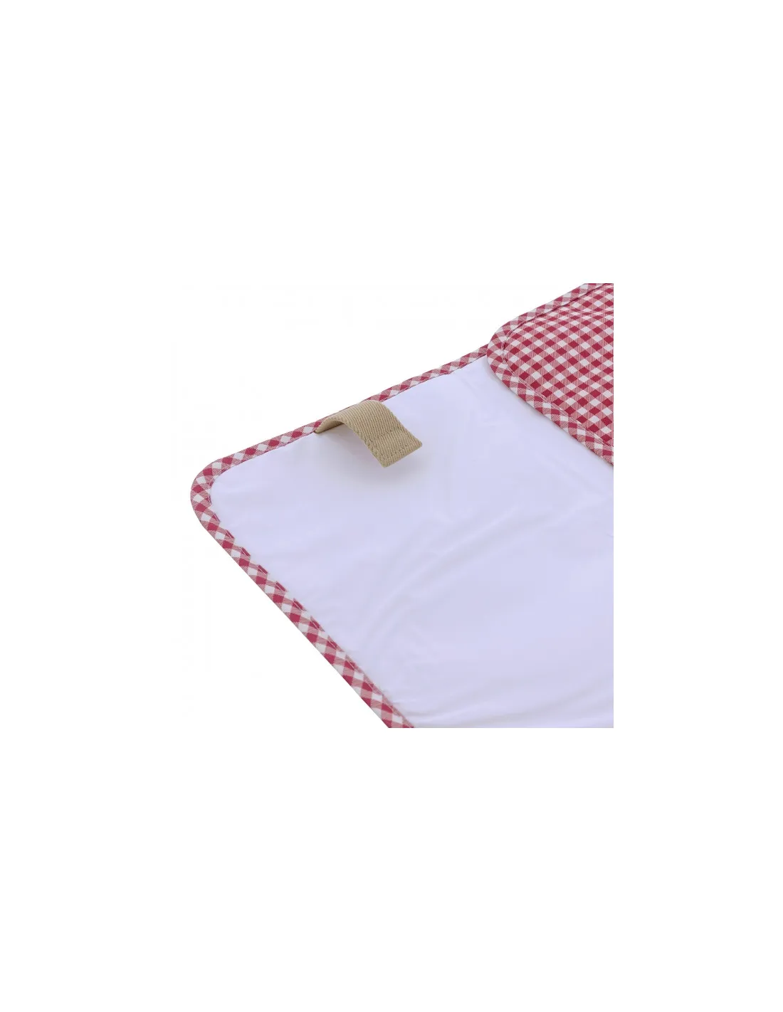 Cambiador Vestidor Vichy rojo de Cambrass