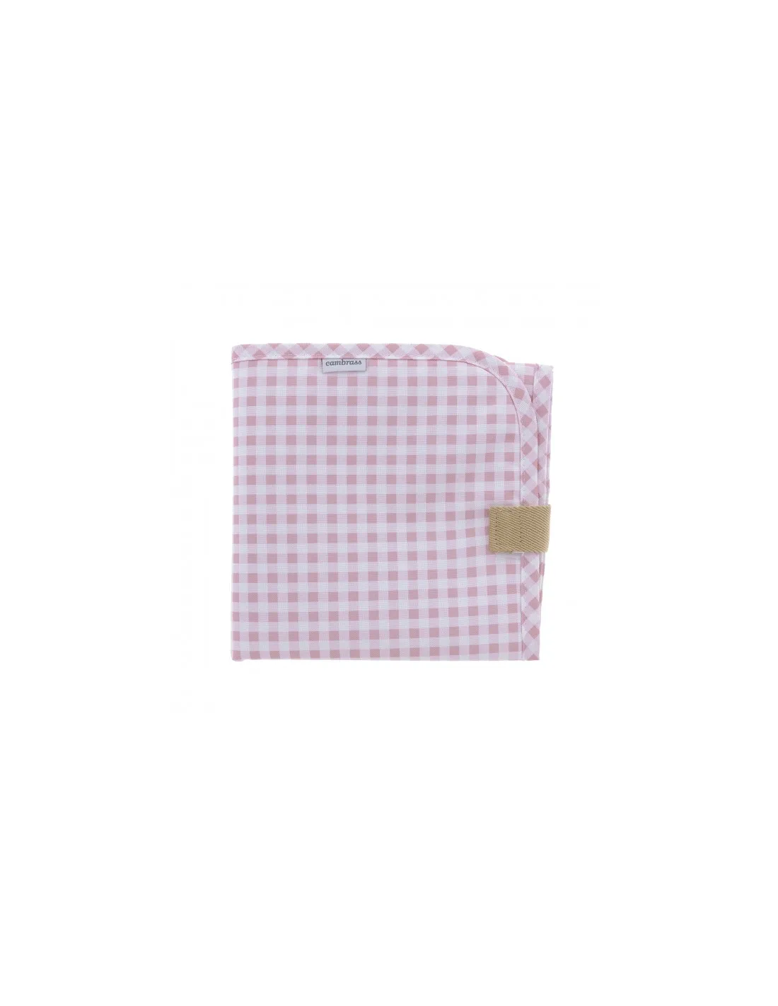 Cambiador Vestidor Vichy rosa de Cambrass