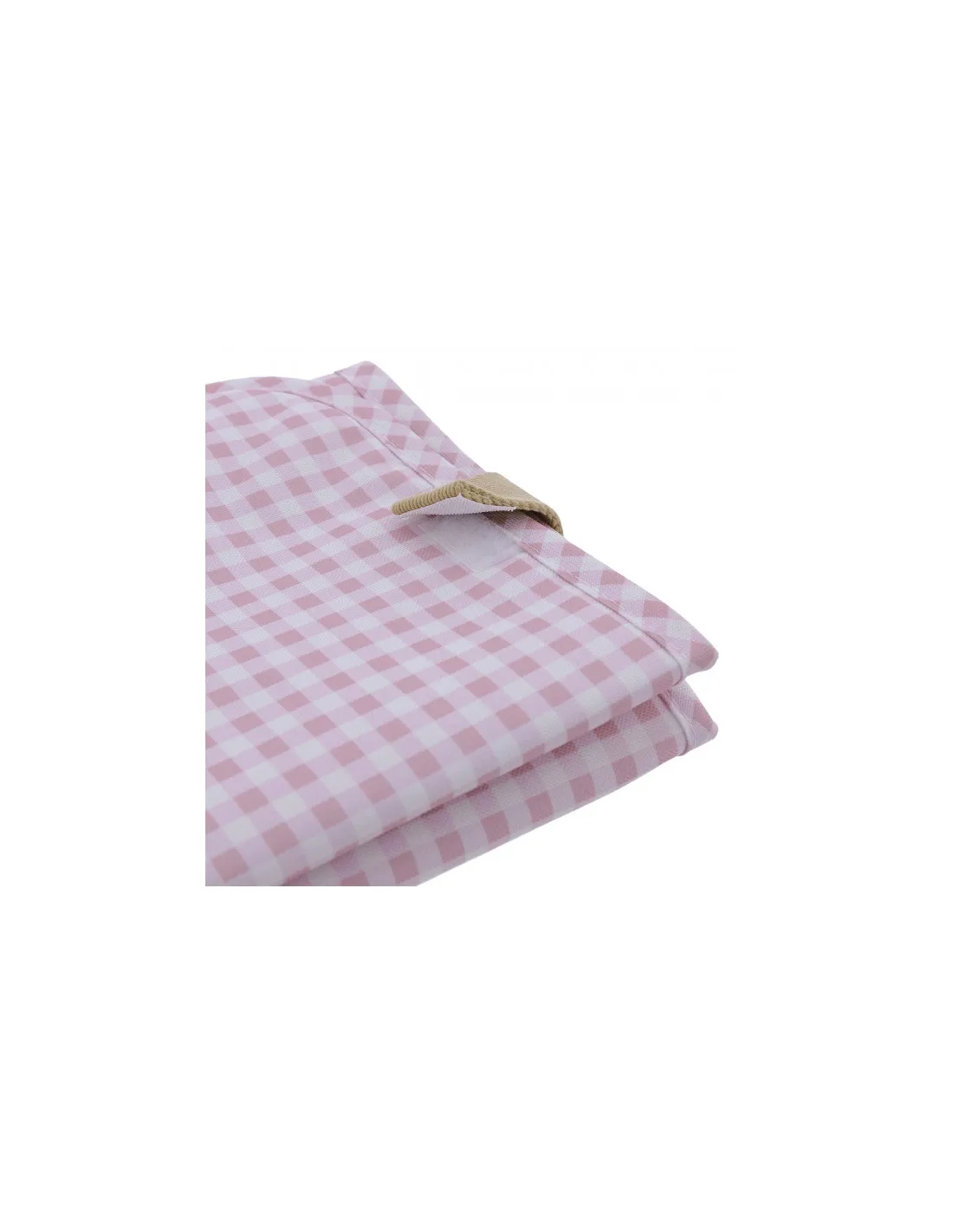 Cambiador Vestidor Vichy rosa de Cambrass