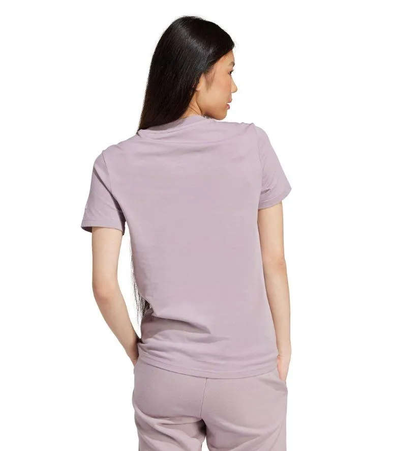 Camiseta Adidas Essentials Linear Lila