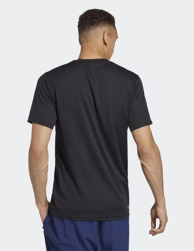 Camiseta Adidas Training Essentials Base Negra