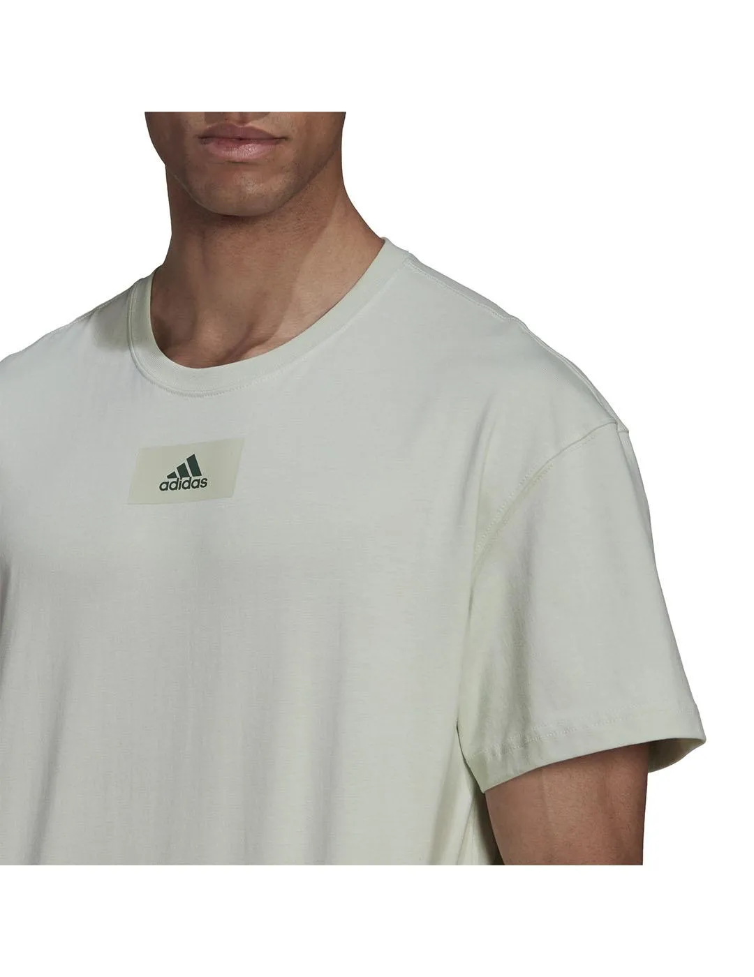 Camiseta Hombre adidas Essentials Verde