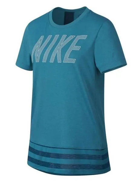 camiseta nike azul niña