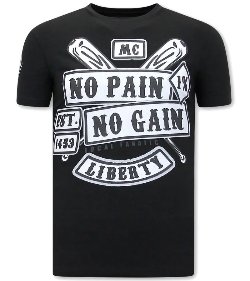 CAMISETAS ESTAMPADAS SONS OF ANARCHY MC  NEGRO
