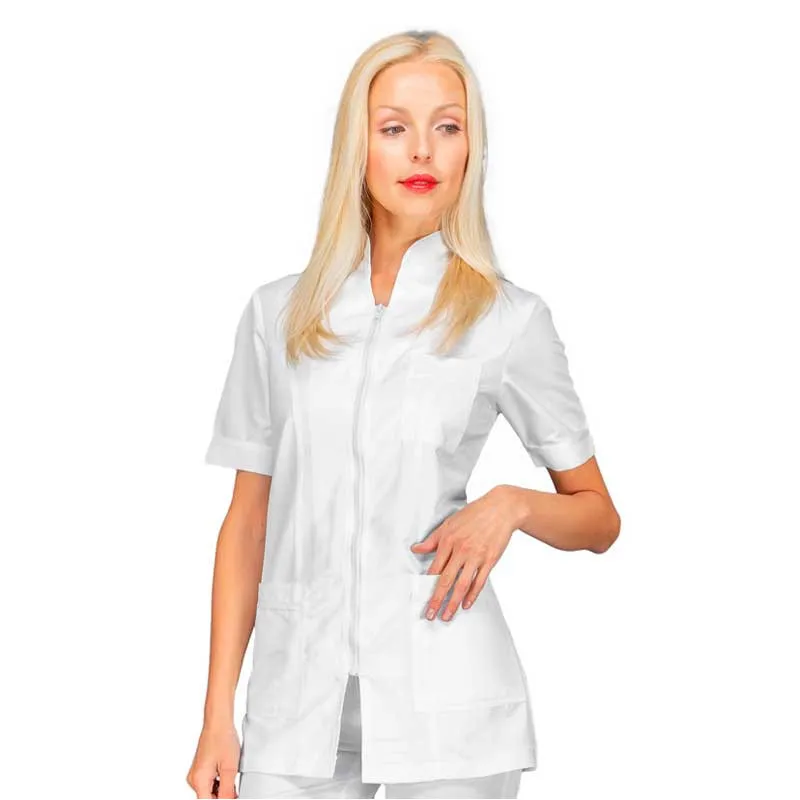 CASACA FLORIDA BLANCA DE MICROFIBRA SUPER DRY  OFERTA