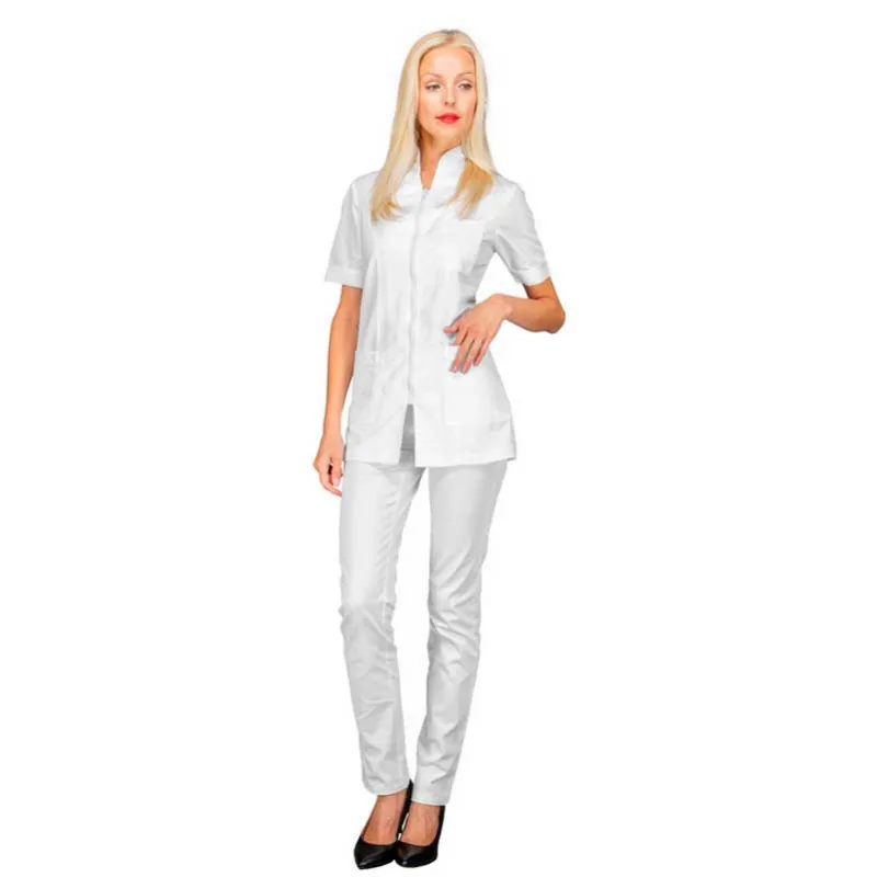 CASACA FLORIDA BLANCA DE MICROFIBRA SUPER DRY  OFERTA