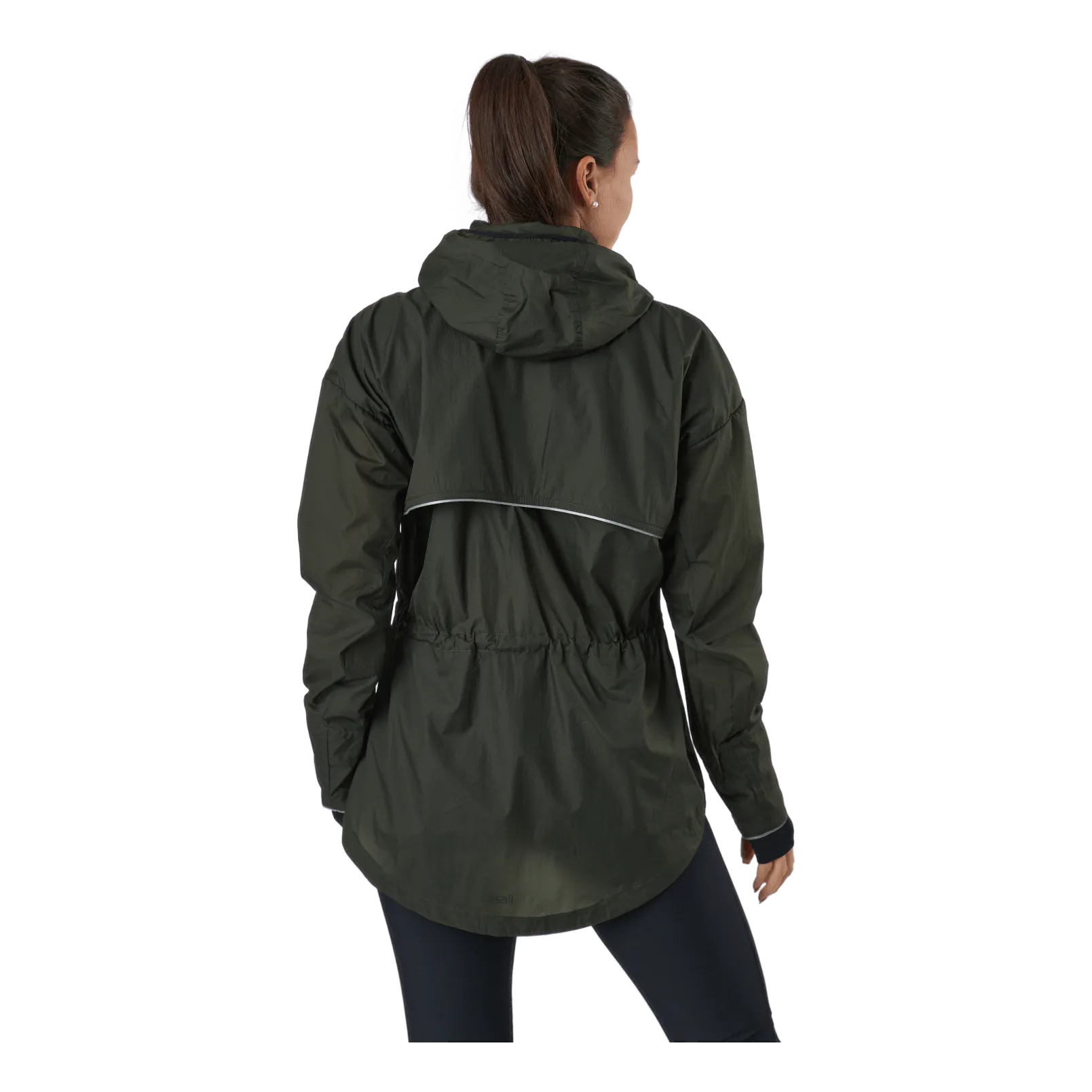Casall Windbreaker Anorak Forest Green