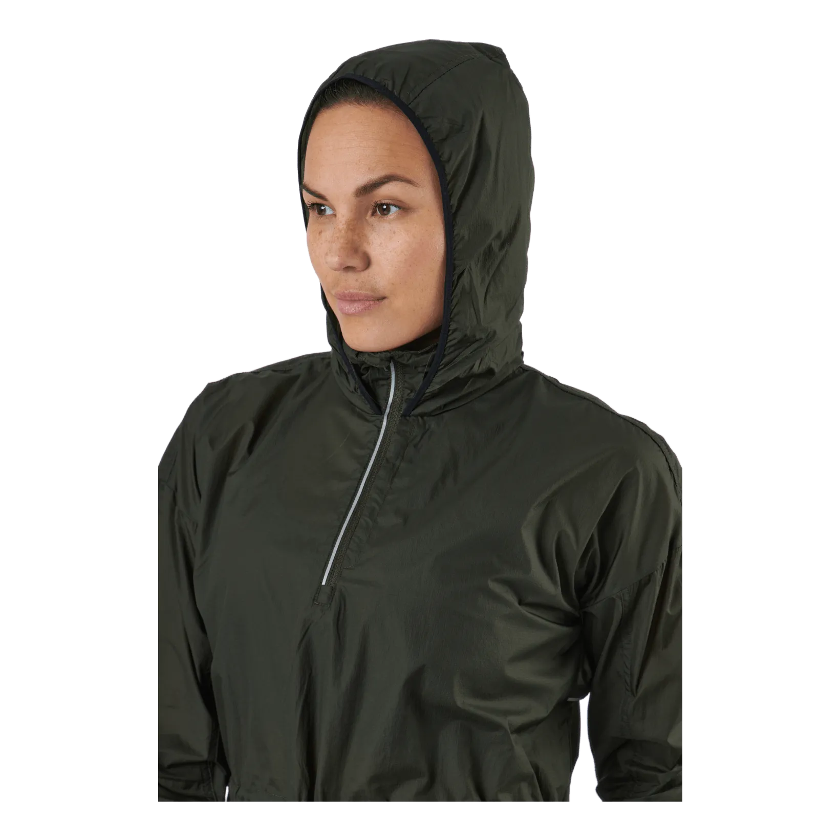 Casall Windbreaker Anorak Forest Green