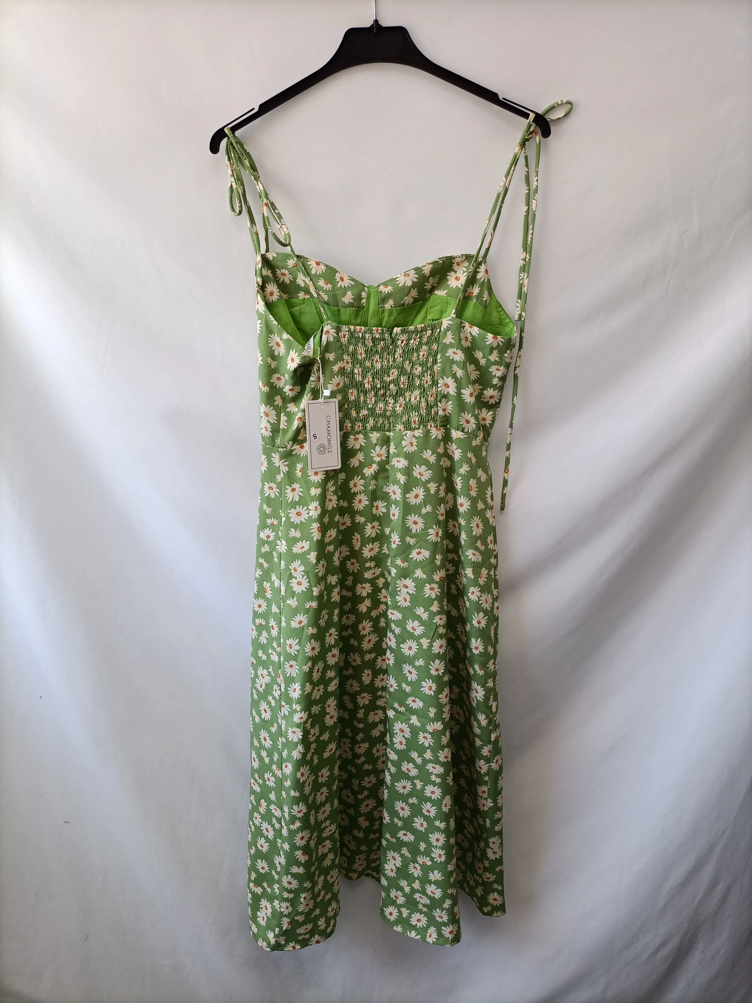 CHAMOMILE.Vestido midi margaritas T.S