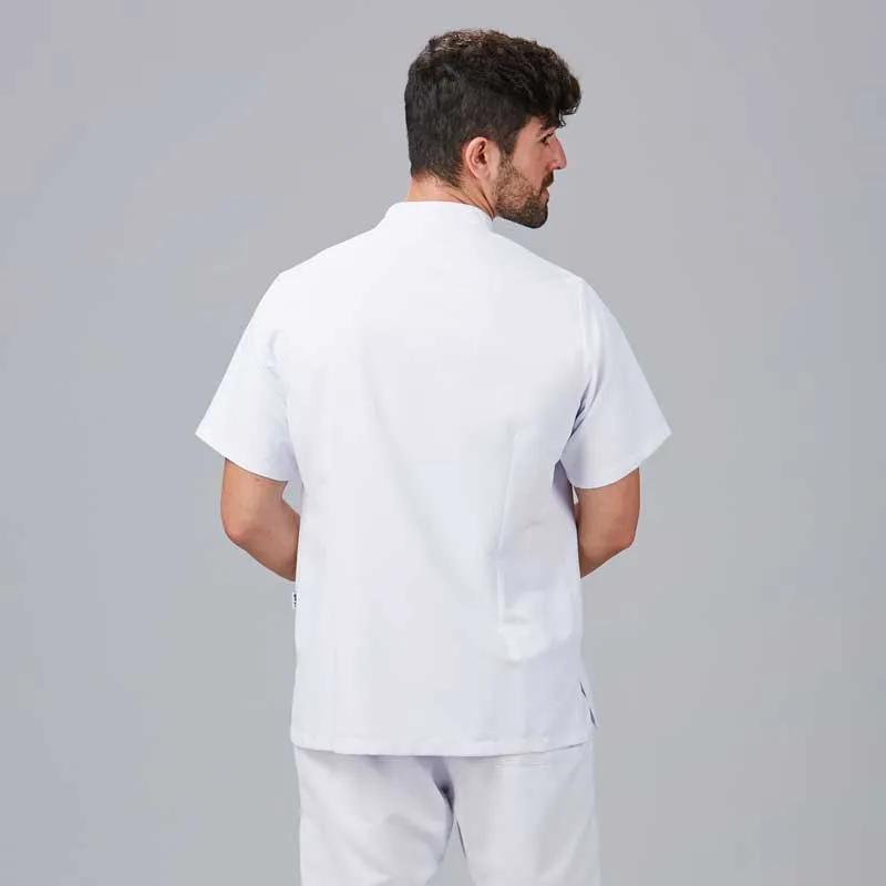 CHAQUETA LABORAL DE MICROFIBRA MALLORCA BLANCA  GARY'S