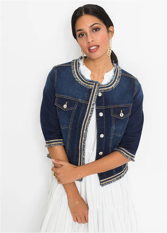 Chaqueta vaquera Vaquero oscuro