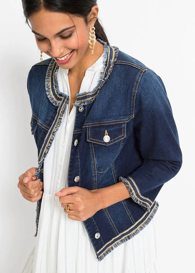 Chaqueta vaquera Vaquero oscuro