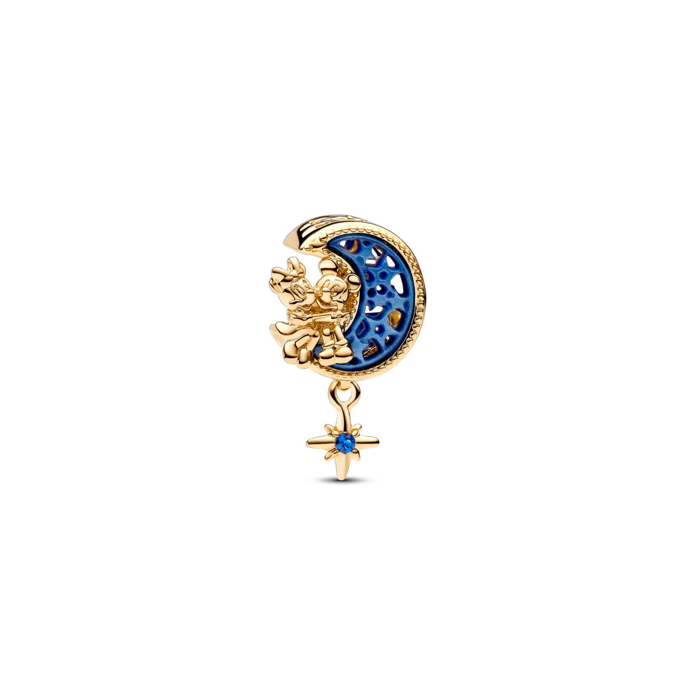 Charm Pandora Luna Creciente Mickey Mouse y Minnie Mouse de Disney 762956C01