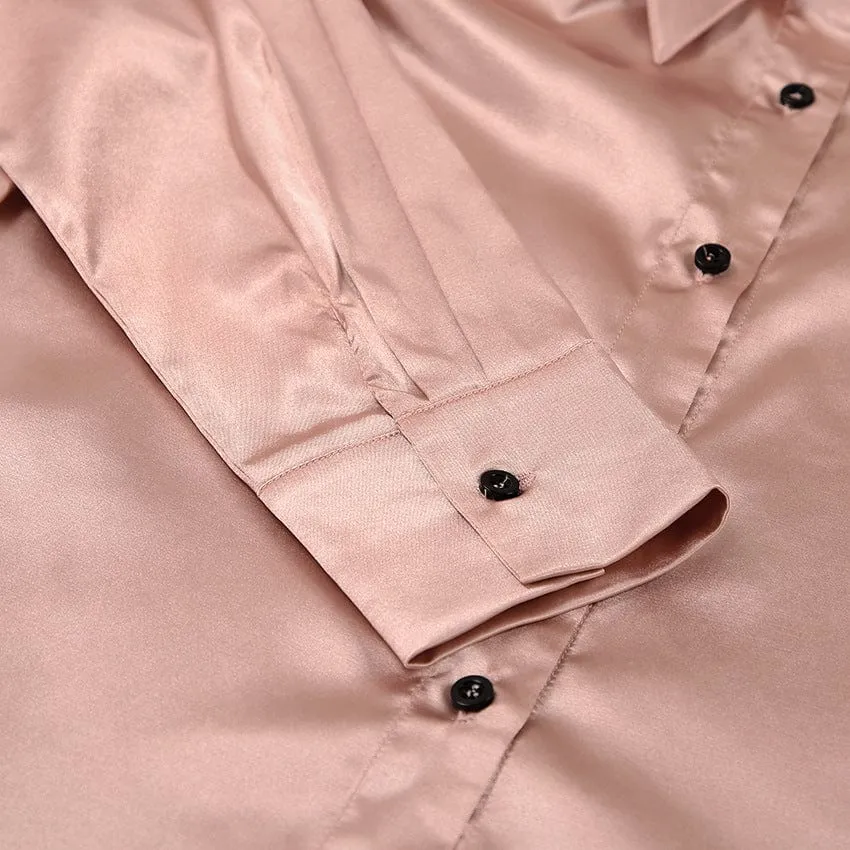 Conjunto de ropa de noche con manga larga