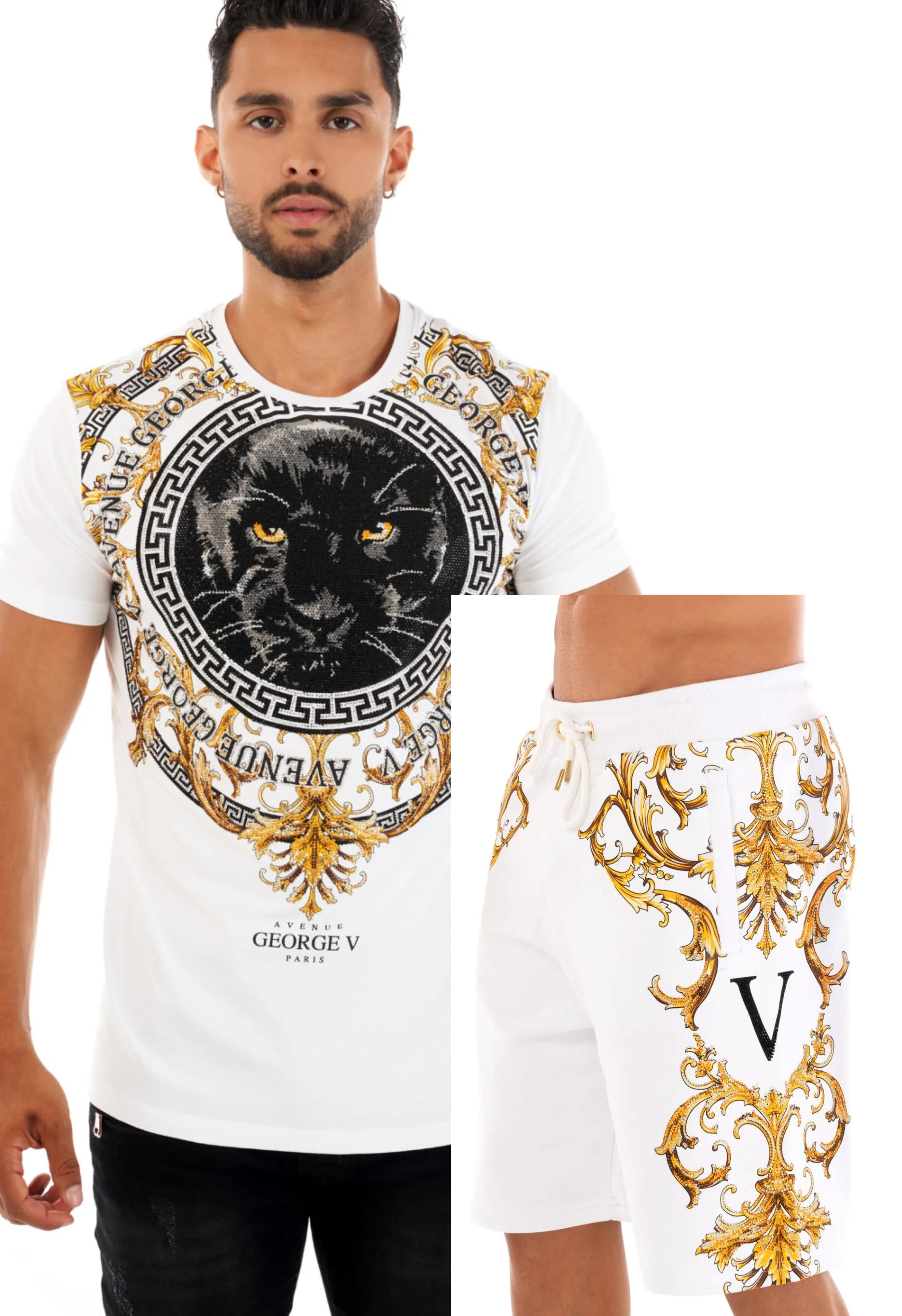 CONJUNTO GEORGE V  GV2377 GV2358 WHITE