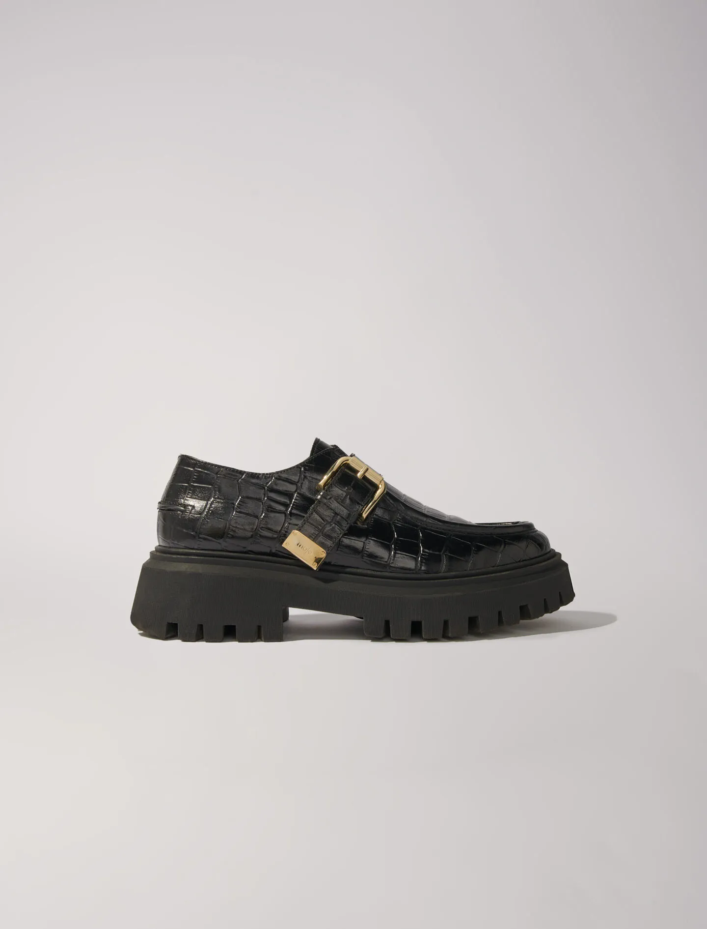 Derby chunky de piel
