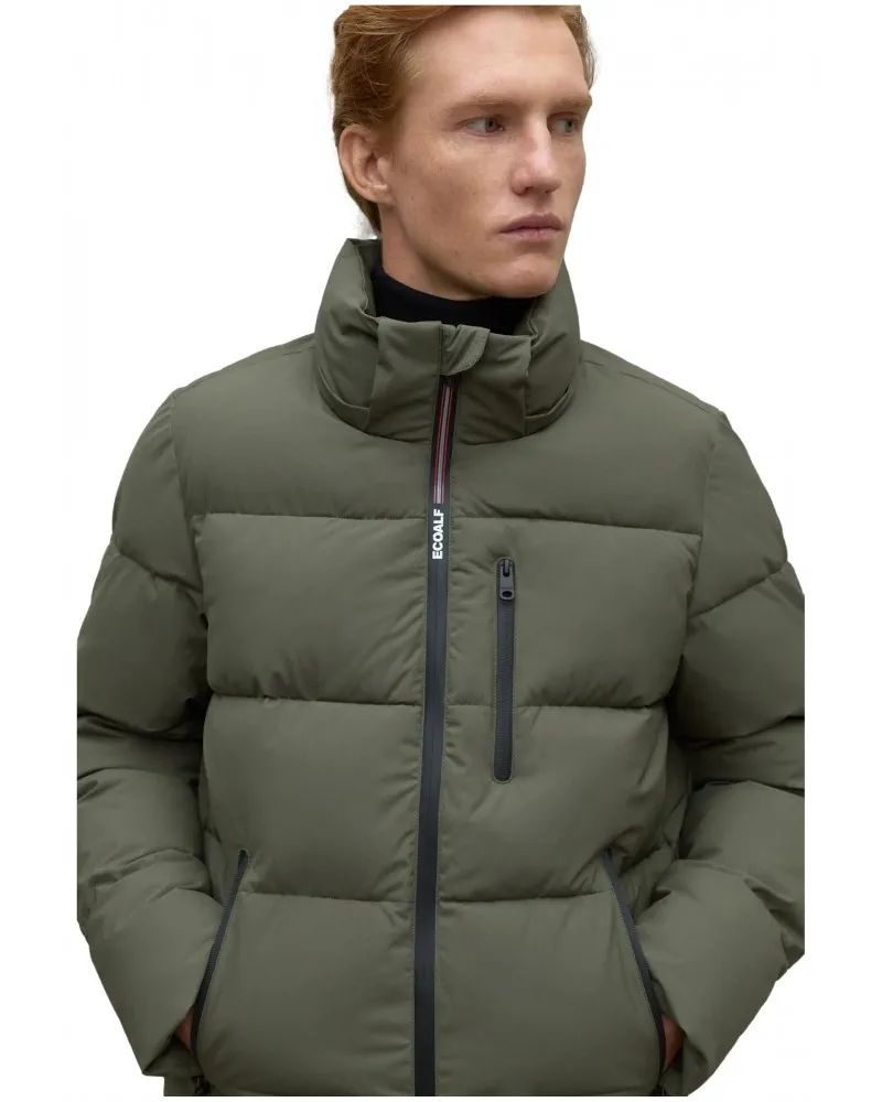 ECOALF  ANORAK CON CAPUCHA BAZON COLOR VERDE