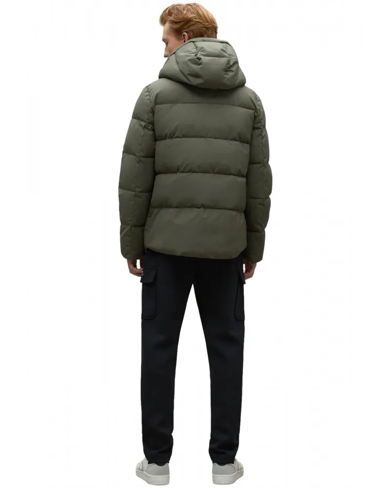 ECOALF  ANORAK CON CAPUCHA BAZON COLOR VERDE