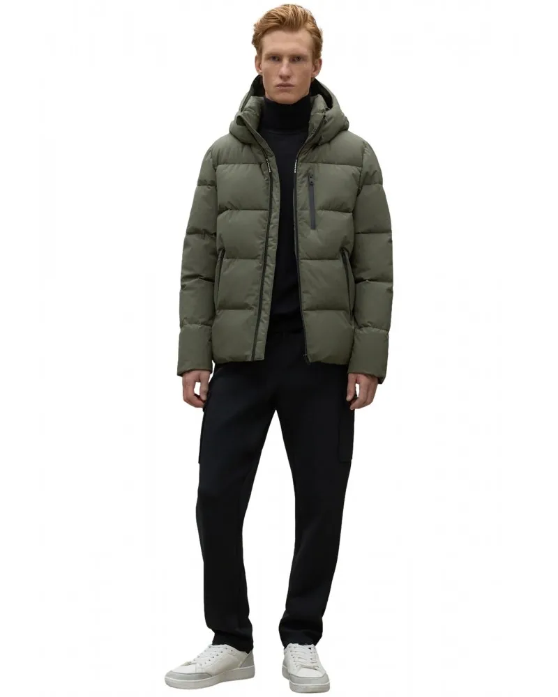 ECOALF  ANORAK CON CAPUCHA BAZON COLOR VERDE