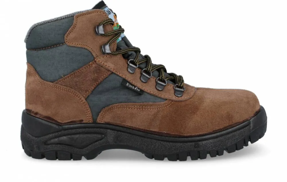ENSAN  BOTAS DE TRABAJO PIEL SERRAJE MARRóN